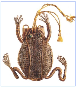 17th century Frog purse from the Asmoleum Collection